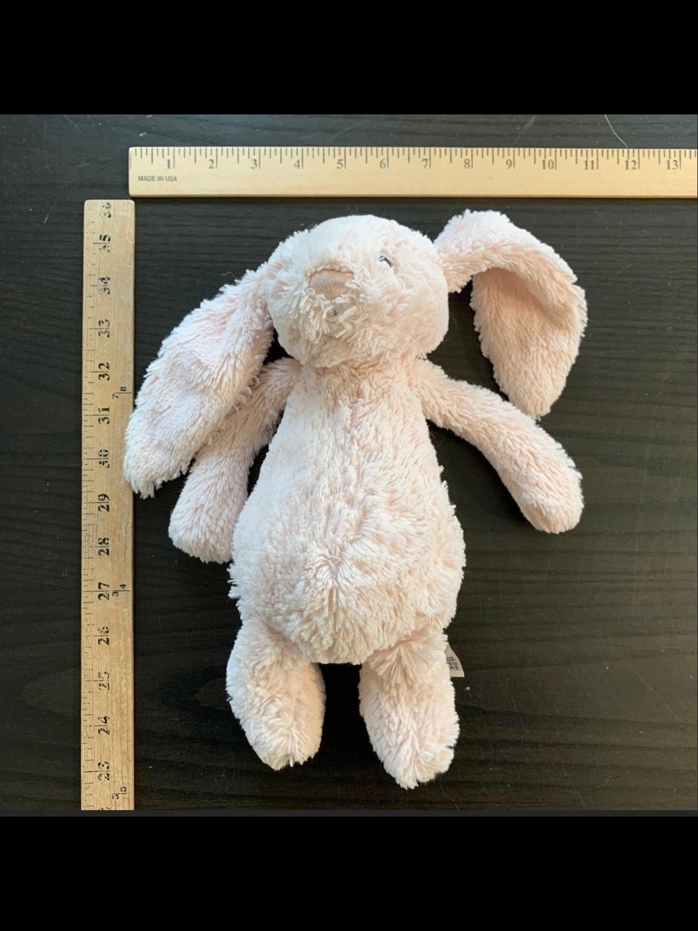 Jellycat Pale Pink Plush Bunny Small Pet Toy